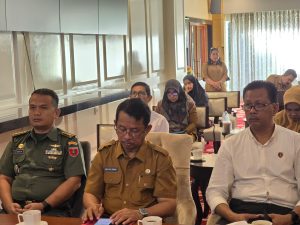 *Pamen Ahli Bidang Ekonomi Poksahli Pangdam XIV/Hsn Menghadiri Rakor Pengendalian Inflasi Daerah*