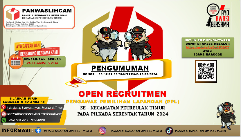 Ini tanggal dan Persyaratan Untuk Mendaftarkan Calon PPL Pemilihan Pilkada 2024 | NEWS TV Indonesia