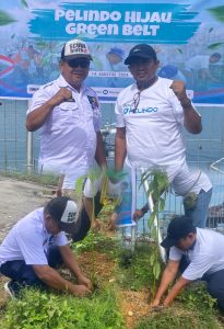 Semarakkan Kemerdekaan, Pelindo Regional 4 Tolitoli Tanam 100 Pohon Buah Melalui Program Pelindo Hijau Green Belt 2024