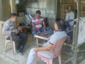 Bhabinkamtibmas Pattallassang Gelar Cooling System Jelang Pilkada Serentak 2024