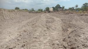 Kepala Dusun Abdul Rasad Daeng Sarring Baji Pa’mai Desa Borimatangkassa Menjadikan Lahan Tidur Jadi Areal Persawahan