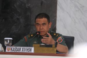 *Kasdam XIV/Hsn Terima Paparan Kesiapan Pelaksanaan TMMD Ke-122 TA. 2024*