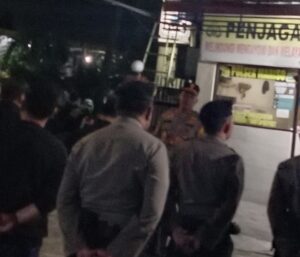 Polsek Mariso Gelar Apel CIPKON Guna Mengntisipasi Gangguan Kantibmas di Wilayahnya
