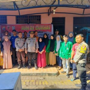 JUM’AT CURHAT BERSAMA DENGAN WARGA JL. RAWAJALI 1 LR. 10 KEL. LETTE KEC. MARISO KOTA MAKASSAR.