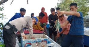 PSDKP Pasangkayu Tangkap Lima Nelayan Mateng