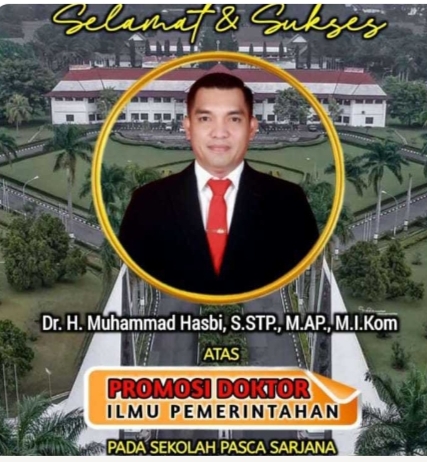 Selamat atas Promosi Doktor Muhammad Hasbi, S.STP. M.AP M.I.Kom.Sekretaris Daerah Kabupaten Takalar | NEWS TV Indonesia