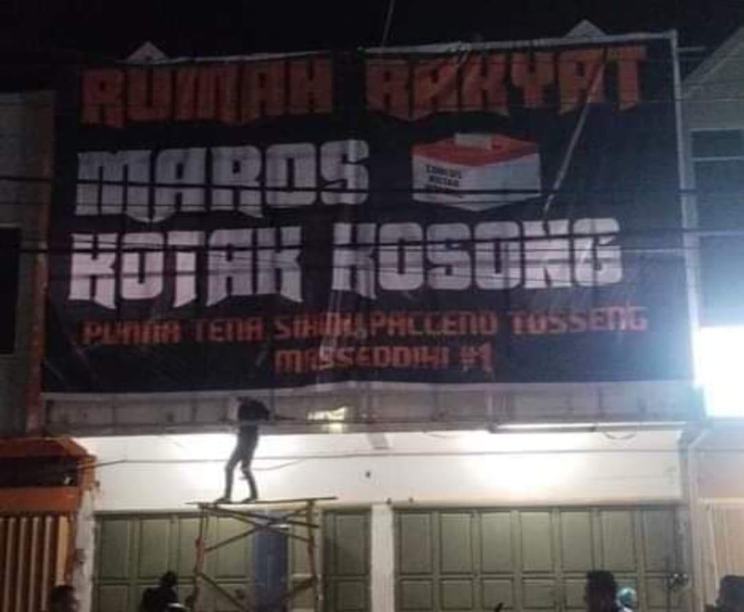 "Gerakan Kotak Kosong Muncul di Maros: Kritik Keras Terhadap Partai dan Isu Publik yang Tak Terselesaikan" | NEWS TV Indonesia