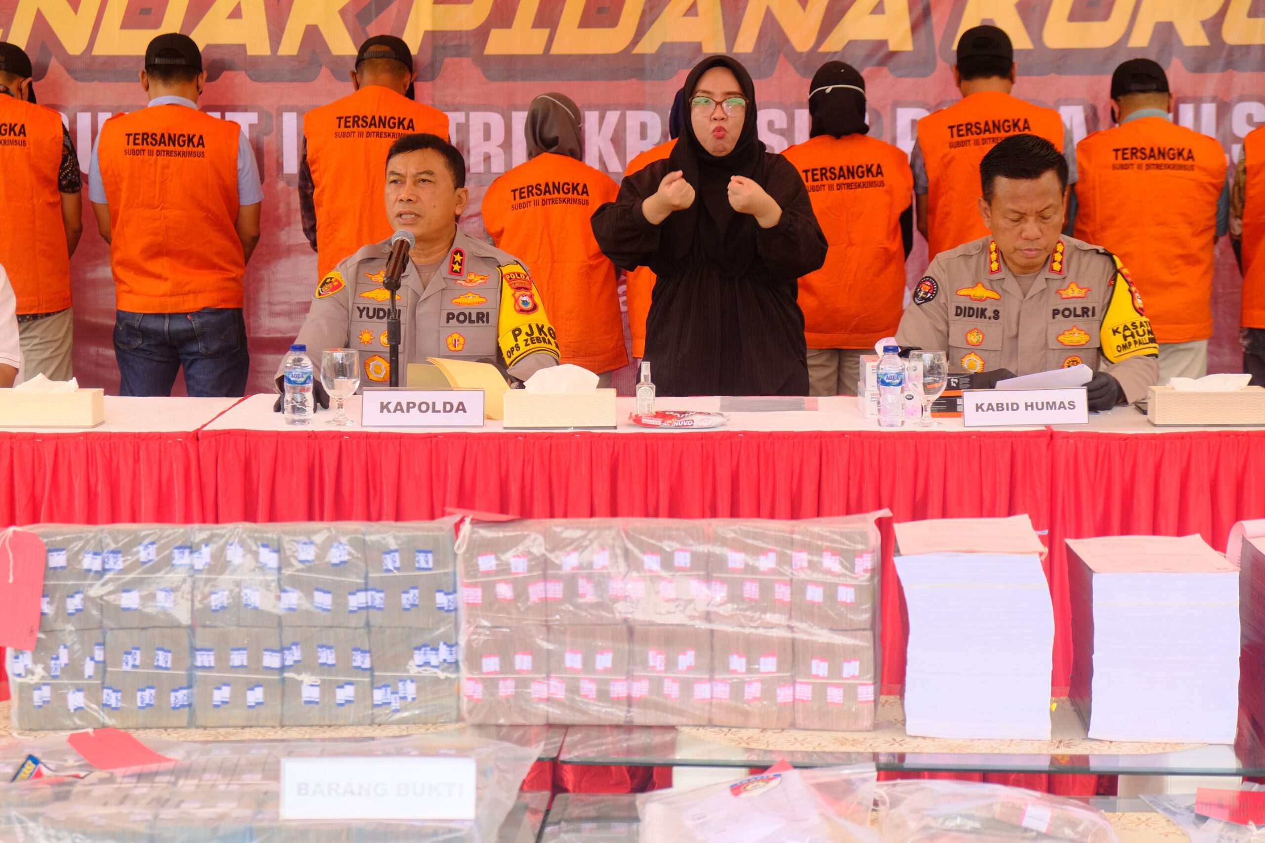 *Kapolda Sulsel Pimpin Press Release Penanganan Kasus Tindak Pidana Korupsi di Sulawesi Selatan* | NEWS TV Indonesia