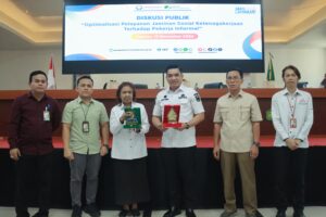 Sekda Takalar Hadiri Diskusi Publik Optimalisasi Pelayanan Jaminan Sosial Ketenagakerjaan bagi Pekerja Informal