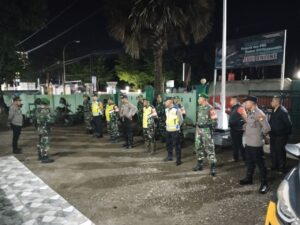 Antisipasi Bangsit Jelang Pilkada, Koramil 1426-03/Galut Berama Polsek Galut Apel Gabungan Dilanjutkan Patroli Bersama
