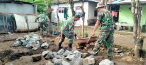 Kodim 1426 Takalar Bekerjasama Dengan Baznas Takalar Rehab Rumah Tidak Layak Huni