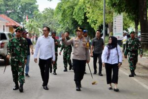 Kapolres Takalar Lakukan Pengecekan Kesiapan Pengamanan Kampanye Akbar Calon Bupati Takalar