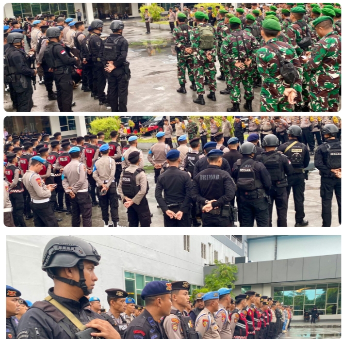 Polres Takalar Kerahkan Ratusan Personel, Amankan Debat Kedua Paslon Bupati Takalar 2024 | NEWS TV Indonesia
