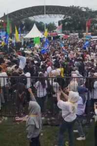 Kampanye Akbar Firdaus dg Manye – H. Hengky Yasin Berlangsung Meriah di Takalar