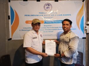 Aklamasi! Riyan Restu Hidayat Resmi Pimpin Komnas Anak Maros 2024-2029, Siap Wujudkan Perlindungan Anak yang Lebih Kuat