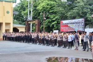 Polres Takalar Kerahkan 216 Personel untuk Amankan Rekapitulasi Suara Pilbup 2024