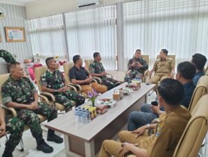 Dandim 1425 Jeneponto Terima Kunjungan Silaturahmi PJ. Bupati Jeneponto