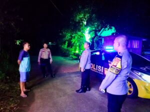 Cooling System Polsek Polsel Aktifkan Patroli Blue Light Pasca Pilkada