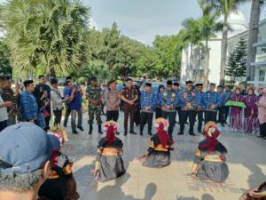 Danramil 1425-01/Binamu Wakili Dandim Hadiri Acara Pengukuhan Pengurus Korpri Kab. Jeneponto Masa Bakti 2024-2029.
