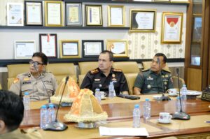 Dandim 1425/Jeneponto Hadiri Rakor Dalam Rangka Pengendalian Inflasi Tahun 2025