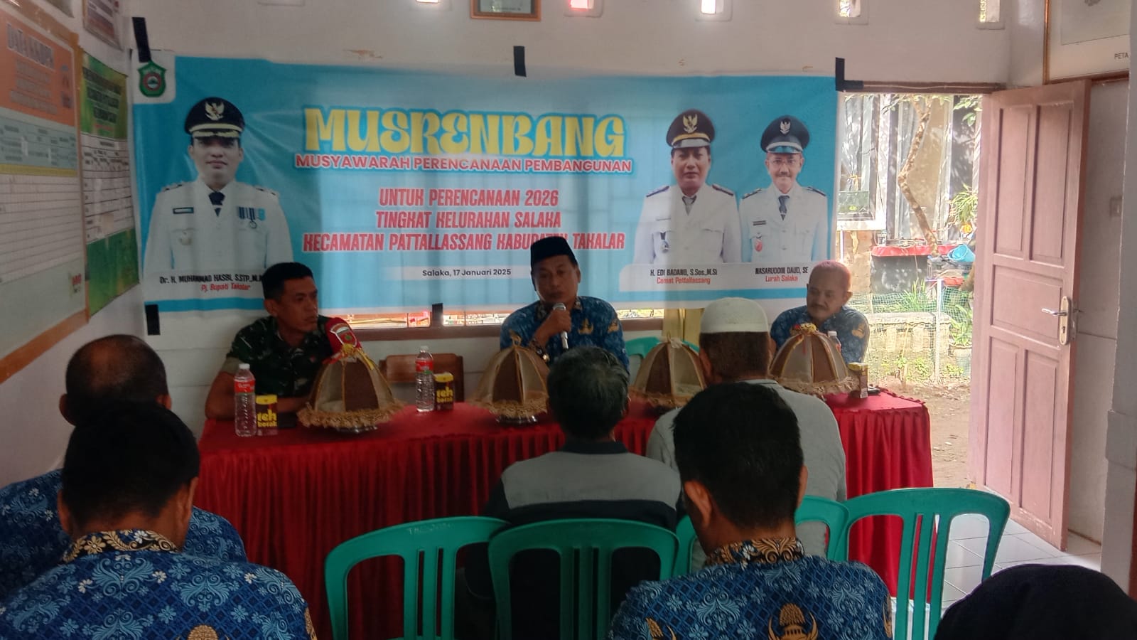 Babinsa Koramil 1426-07/Pattallassang Hadiri Musrenbang Tingkat Kelurahan, Dukung Program Pemerintah | NEWS TV Indonesia