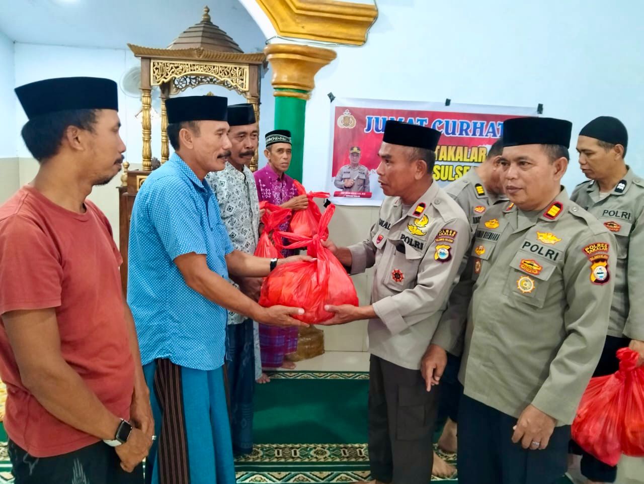 Safari Jumat dan Jumat Curhat Polres Takalar di Masjid Nurul Abrar Takalar | NEWS TV Indonesia