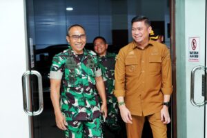 Pangdam XIV/Hsn Silaturahmi ke Kantor Bupati Gowa