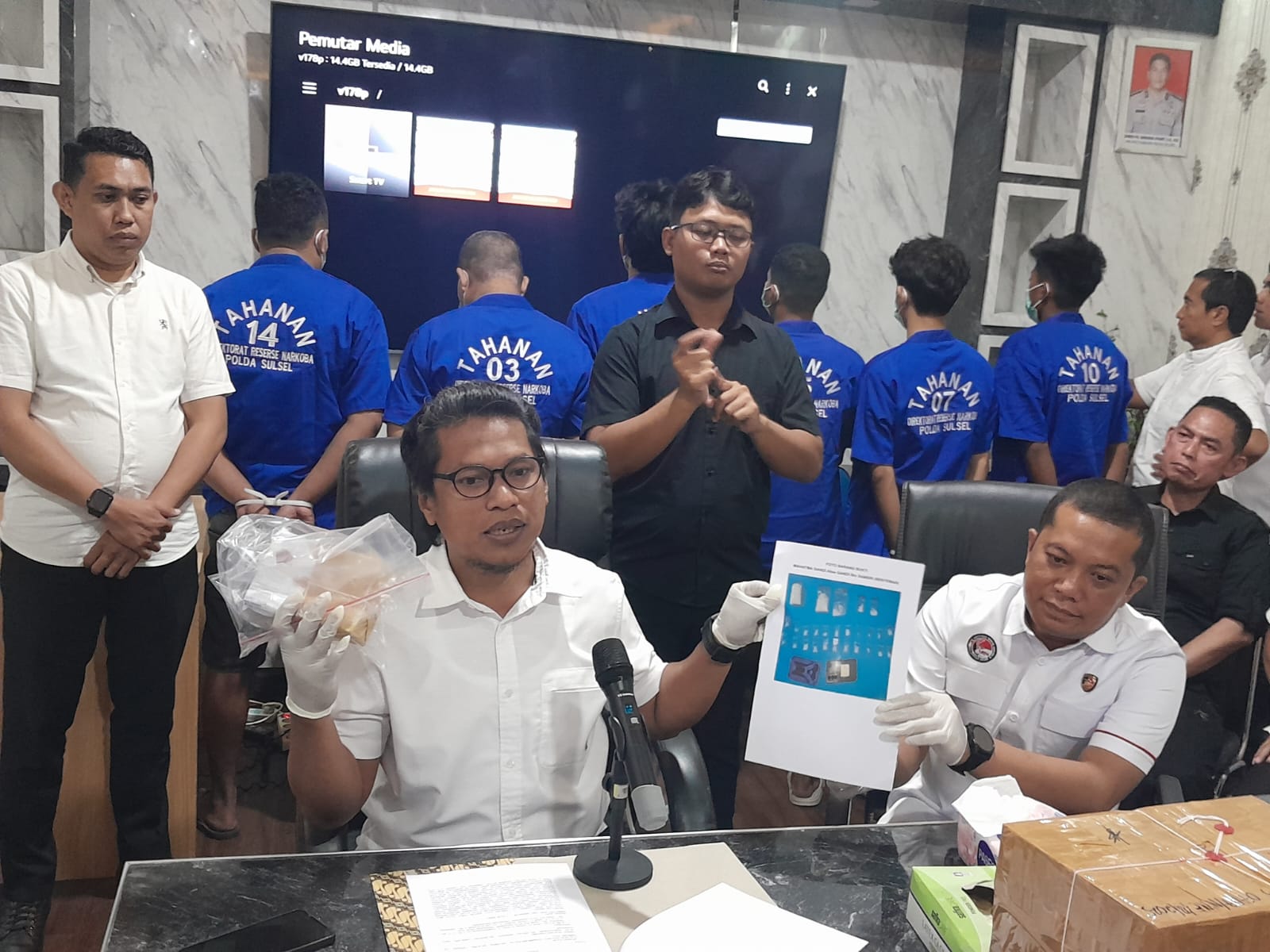 Ditresnarkoba Polda Sulsel Berhasil Ungkap Kasus Peredaran Narkotika Senilai Rp1,273 Miliar | NEWS TV Indonesia