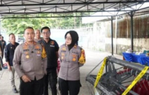 Aksi Cepat Polres Pelabuhan Makassar! Gagalkan Pengiriman alat pertanian Combine Ilegal