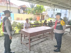 Jaga Kamtibmas Pasca Pilkada, Kapolsek Cilimus Pimpin Patroli Gelar Cooling System