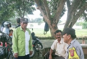 Bhabinkamtibmas Polsek Batunadua Sambang Desa di Manunggang Jae