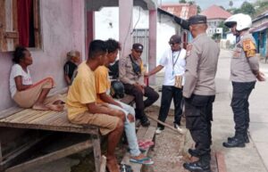 Cooling Sistem Polsek Waru Laksanakan Patroli Dialogis untuk Mencegah Kejahatan