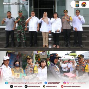 Ops Ketupat Toba 2025, Kapolres Pematangsiantar Tinjau Pos Pam Dan Pos Yan Bareng Forkopimda