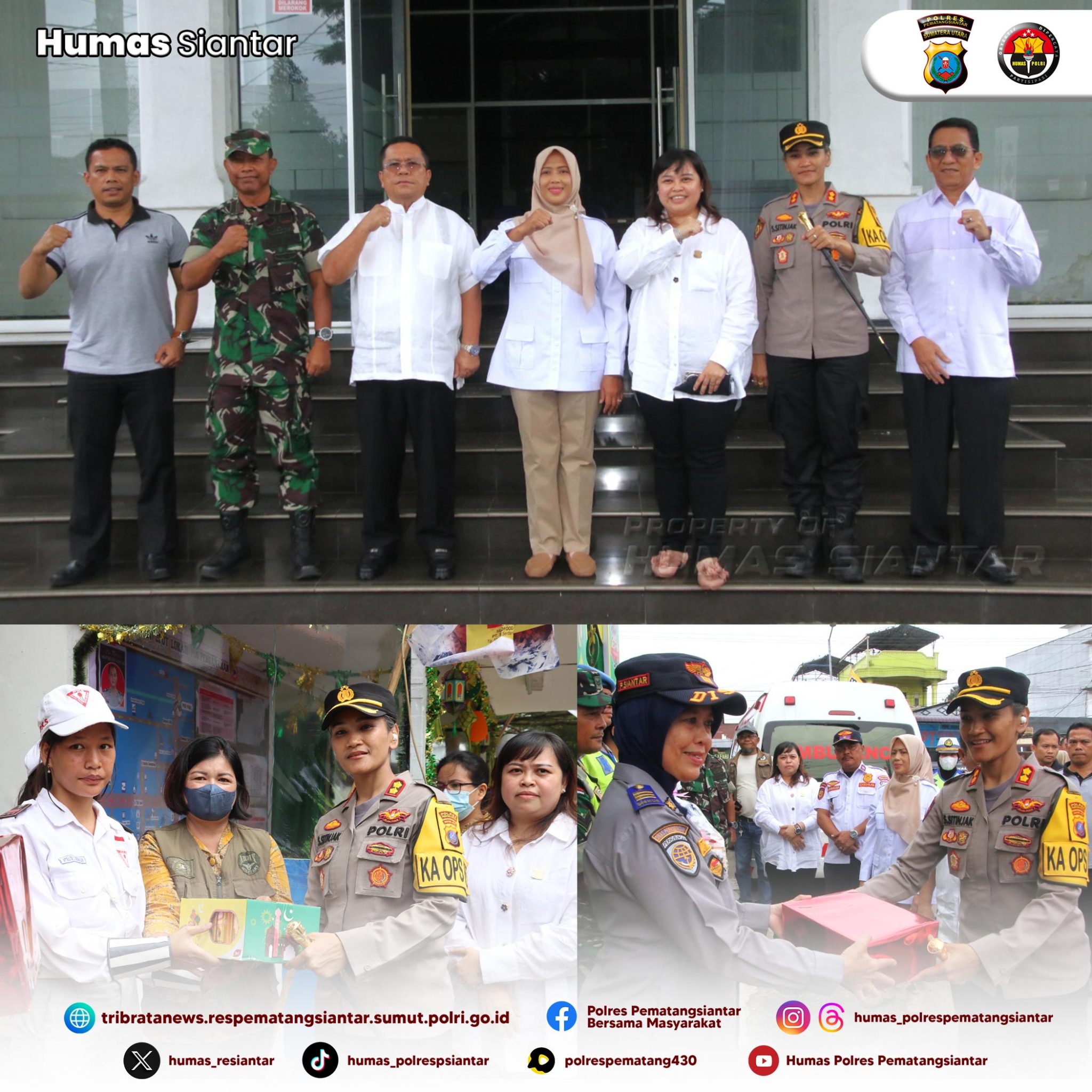 Ops Ketupat Toba 2025, Kapolres Pematangsiantar Tinjau Pos Pam Dan Pos Yan Bareng Forkopimda | NEWS TV Indonesia