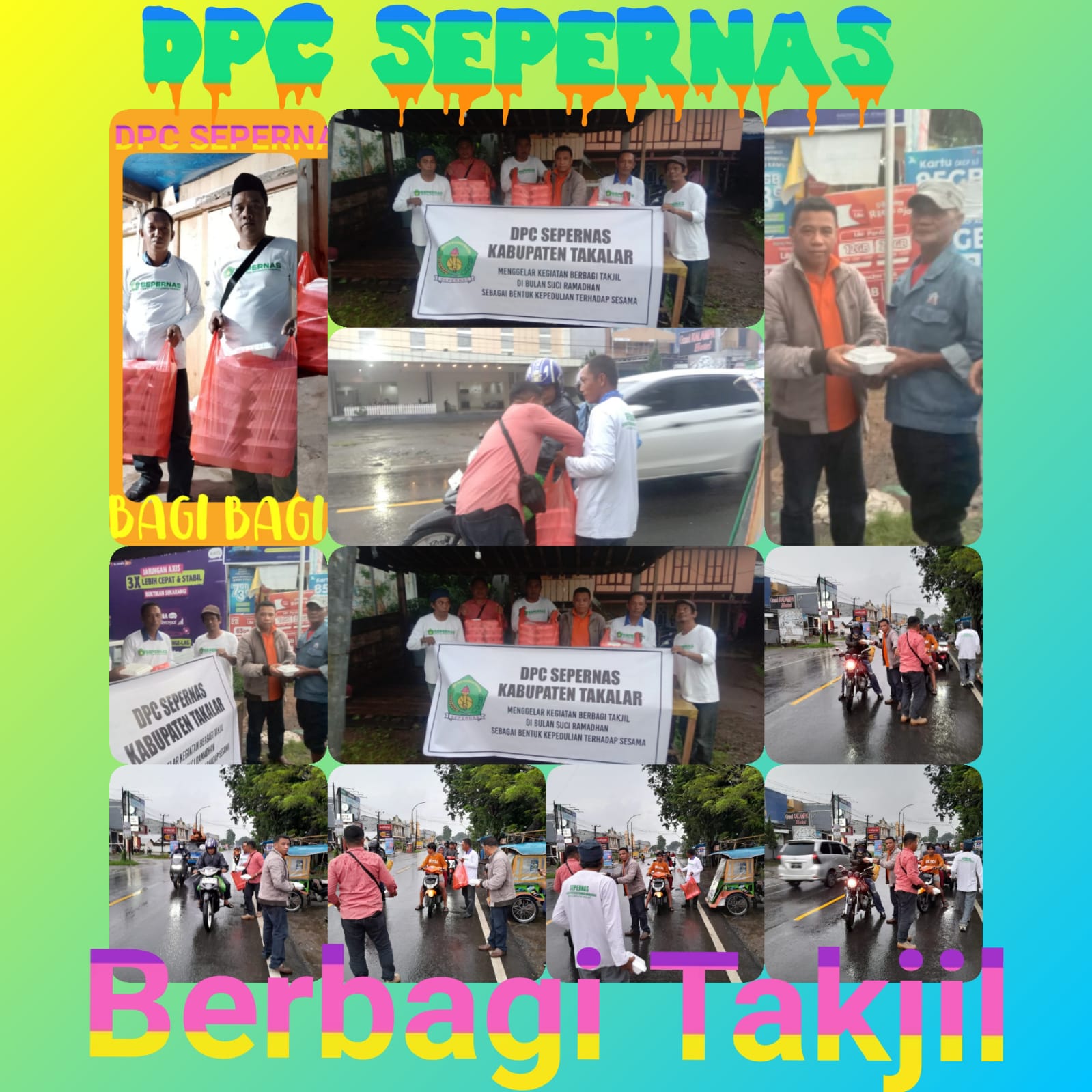 Serikat Pers Reformasi Nasional (SEPERNAS) DPC Takalar Berbagi Takjil di Bulan Ramadhan | NEWS TV Indonesia