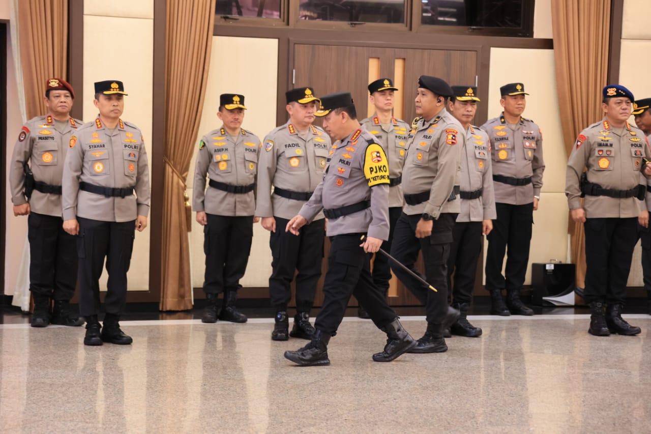 Kapolri Pimpin Korps Raport 38 Pati Polri Termasuk Dua Jenderal Bintang Tiga | NEWS TV Indonesia