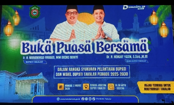 Bupati dan Wabup Takalar Gelar Buka Puasa Bersama Warga di Rumah Jabatan | NEWS TV Indonesia