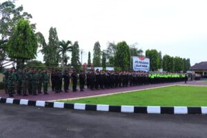 Ratusan Personil Gabungan Siap Amankan Malam Takbiran di Pekalongan, Kapolres Berikan Beberapa Himbauan