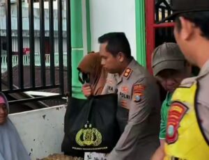 Kapolres Padangsidimpuan Salurkan Bantuan Sembako untuk Korban Kebakaran