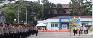 Polresta Tangerang Gelar Apel Siaga Pengamanan PSU Kabupaten Serang dan Peringatan Wafat Isa Al-Masih