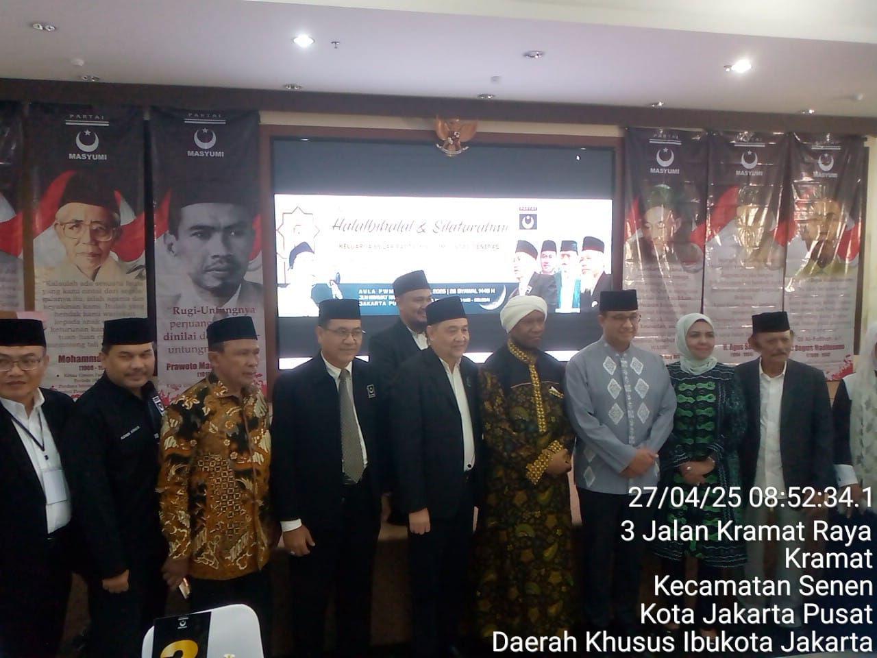 Partai Masyumi Halalbihalal dan Silahturahmi Keluarga Besar Lintas Generasi