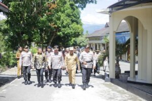 Kapoldasu Irjen pol Whisnu Hermawan Februanto kunjungan kerja ke Mapolres Madina