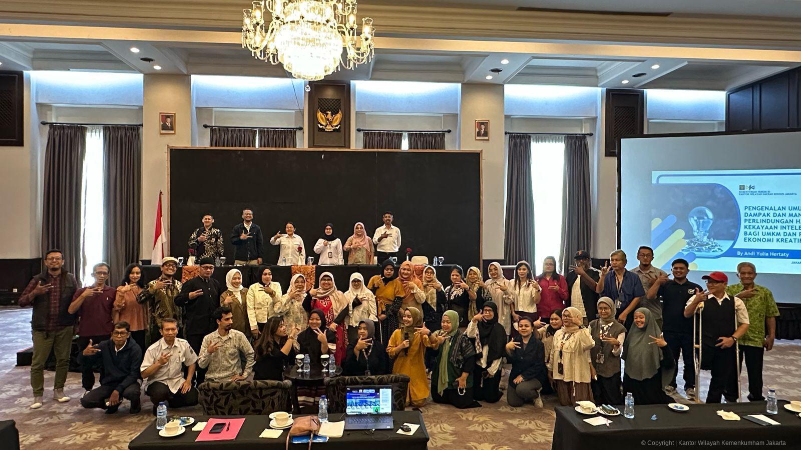 Hadir Sebagai Narasumber, Kadiv Yankum : Perlindungan HKI Bagi Pelaku Ekonomi Kreatif Berikan Banyak Manfaat | NEWS TV Indonesia