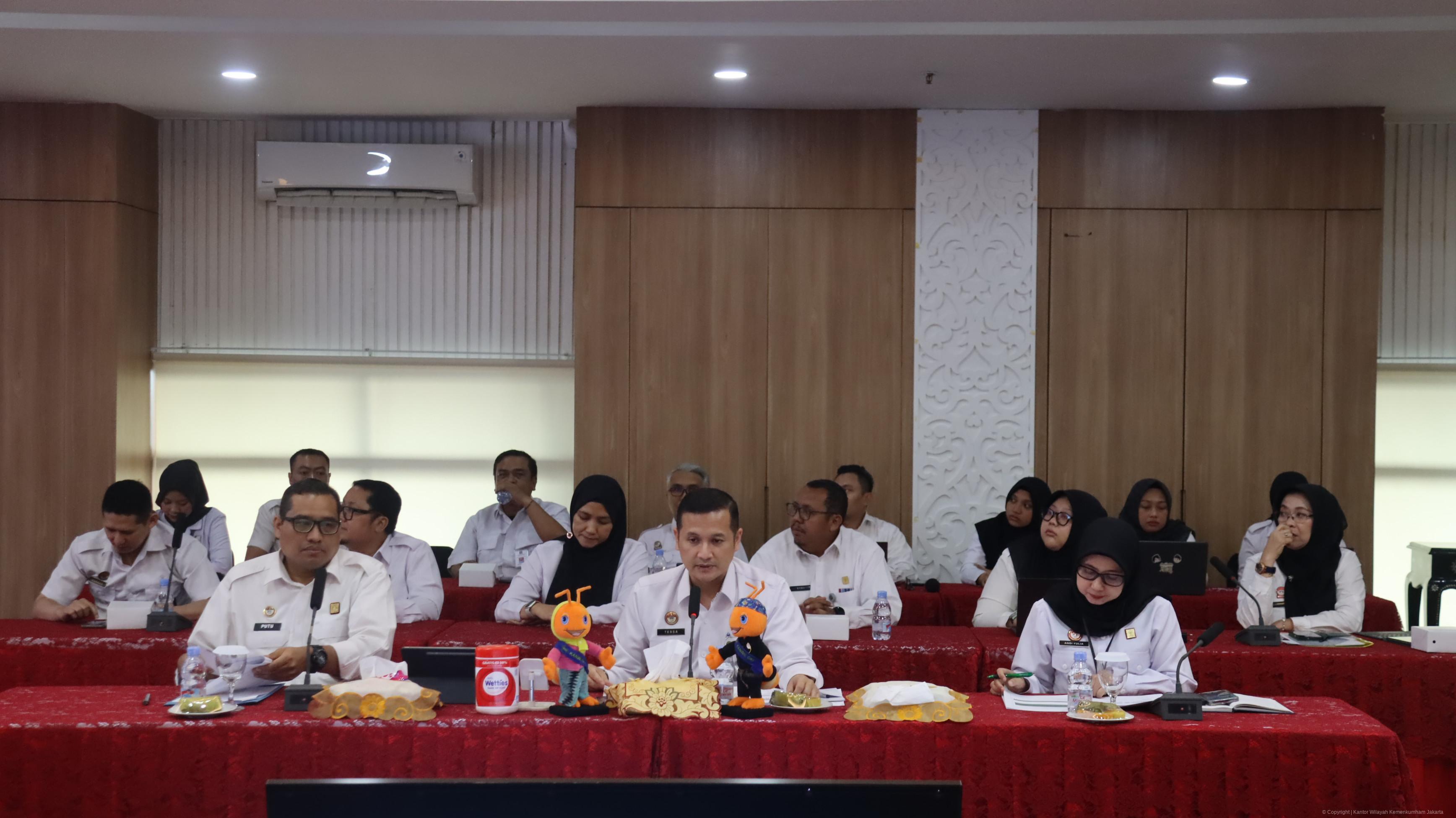 Komitmen Bangun Zona Integritas, Kanwil Kemenkum DK Jakarta Jalani Desk Evaluasi | NEWS TV Indonesia