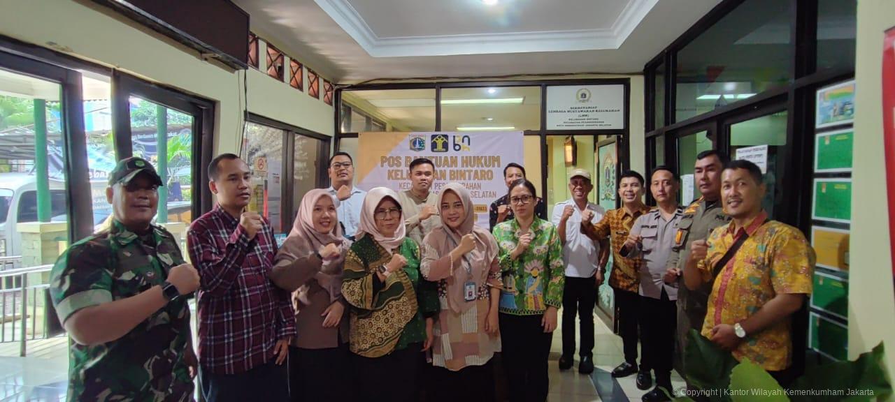Kanwil Kemenkumham DKJ Perkuat Layanan Hukum Melalui Pembentukan POSBANKUM di Kelurahan Bintaro | NEWS TV Indonesia