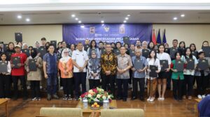 Kanwil Kemenkum DK Jakarta Hadiri Sosialisasi Pencegahan Pelanggaran Kekayaan Intelektual dan Pemberian Penghargaan Kepada Tenant ITC Mangga Dua
