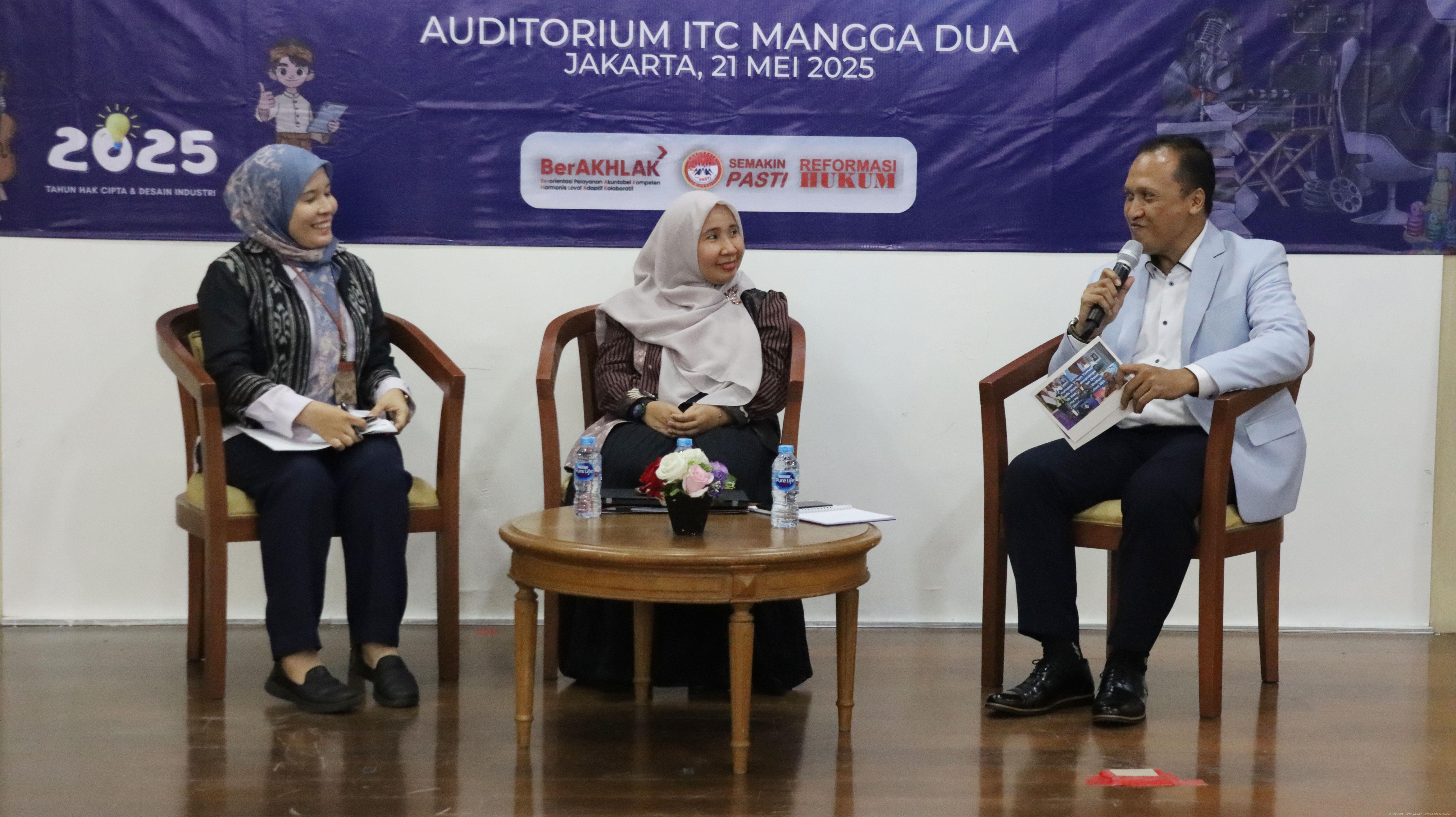Kanwil Kemenkum DK Jakarta Hadiri Sosialisasi Pencegahan Pelanggaran Kekayaan Intelektual dan Pemberian Penghargaan Kepada Tenant ITC Mangga Dua | NEWS TV Indonesia