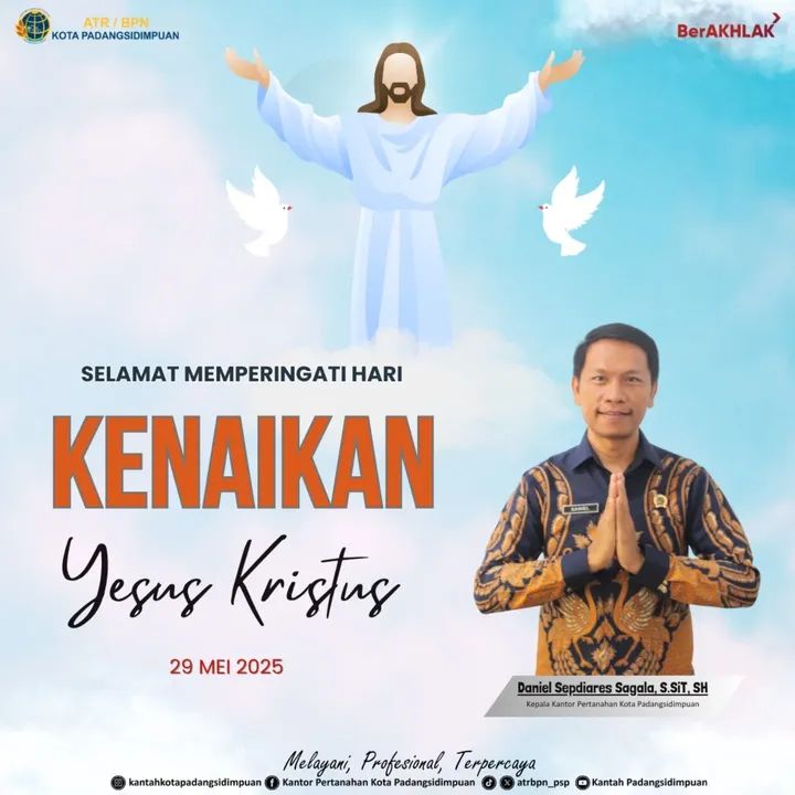 Hari Kenaikan Yesus Kristus: Daniel Sagala Tegaskan Nilai Kasih dan Toleransi dalam Kehidupan Berbangsa | NEWS TV Indonesia