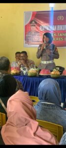 Untuk Mengurangi Kecelakaan,Kasat Lantas Polres Barru, Menghimbau Masyarakat Agar Selalu Taat Berlalu Lintas