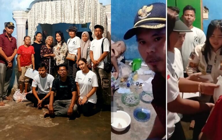 KIBAR dan Rekan  Gelar Bakti Sosial di Desa Tanjung Kuba Bentuk Kepedulian 